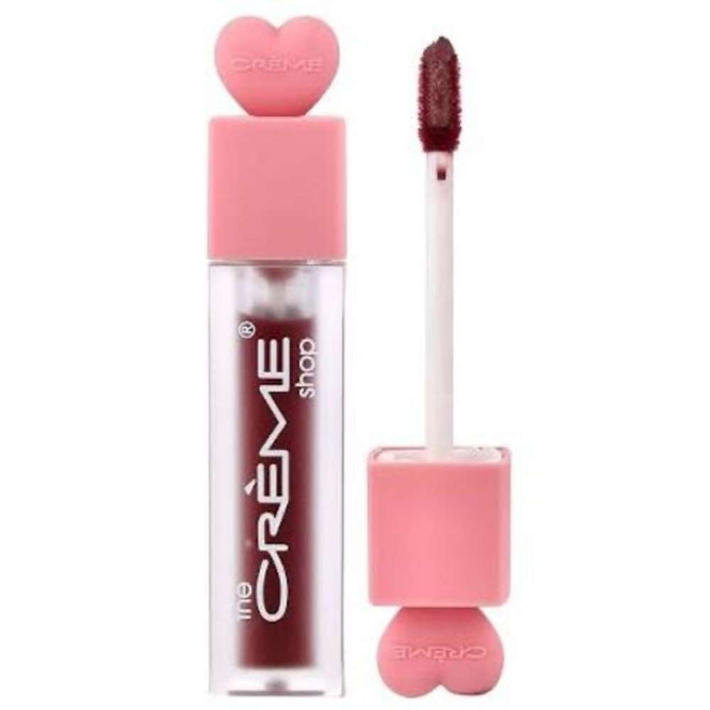 The Creme Shop Glossy 12 HR Lip Stain Cherub Pink GLS9157 K-Beauty New